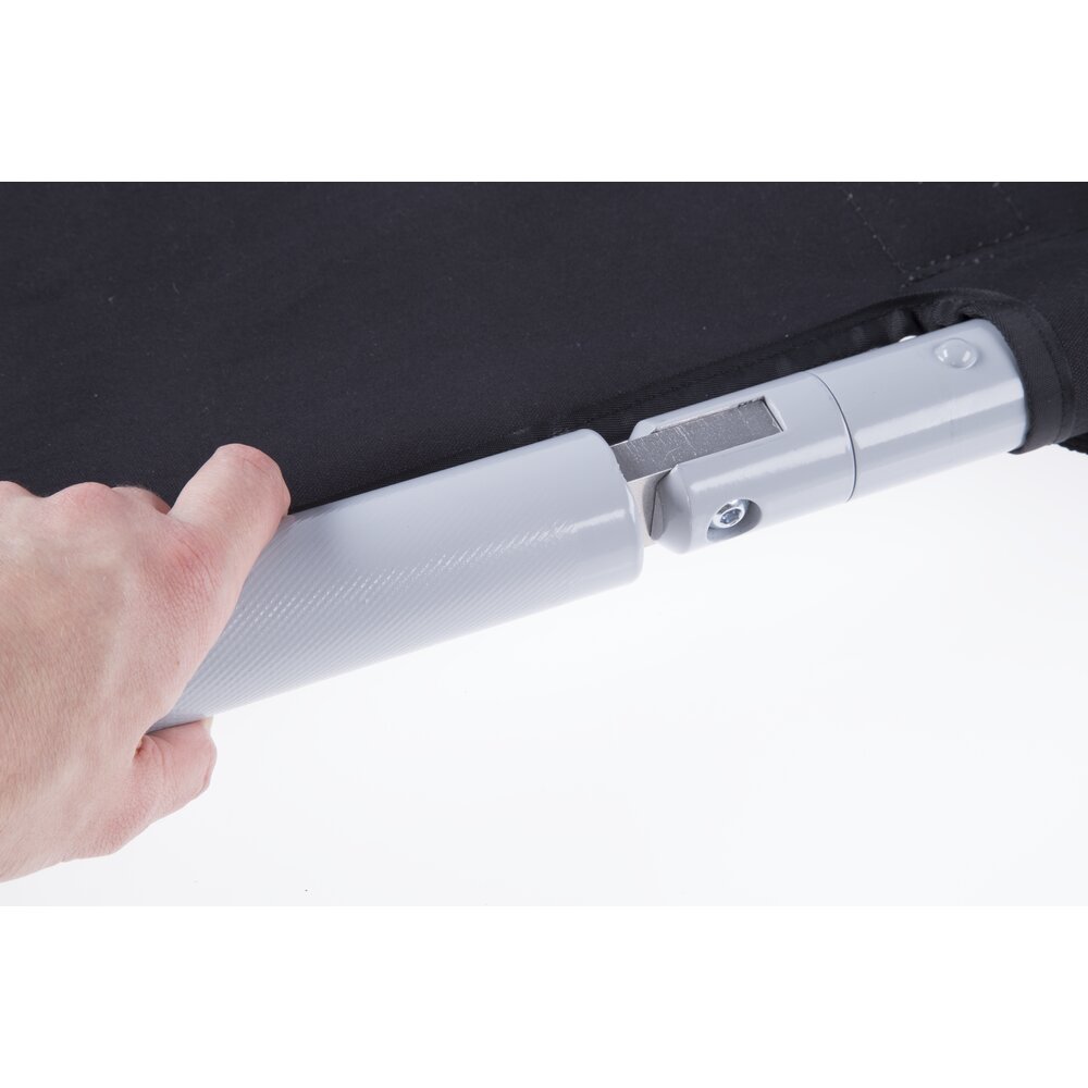 DX 040 - Folding aluminium stretcher - polyester