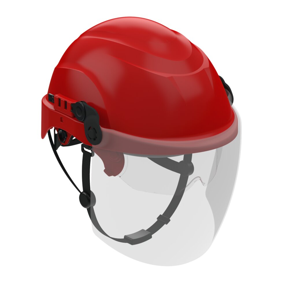 ATRA 20S - Industrial safety helmet - electrically insulated with internal visor