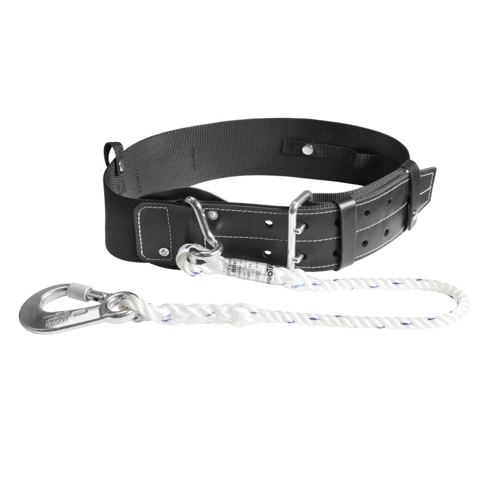 PB 66 - Firefighter's combat belt with safety cable