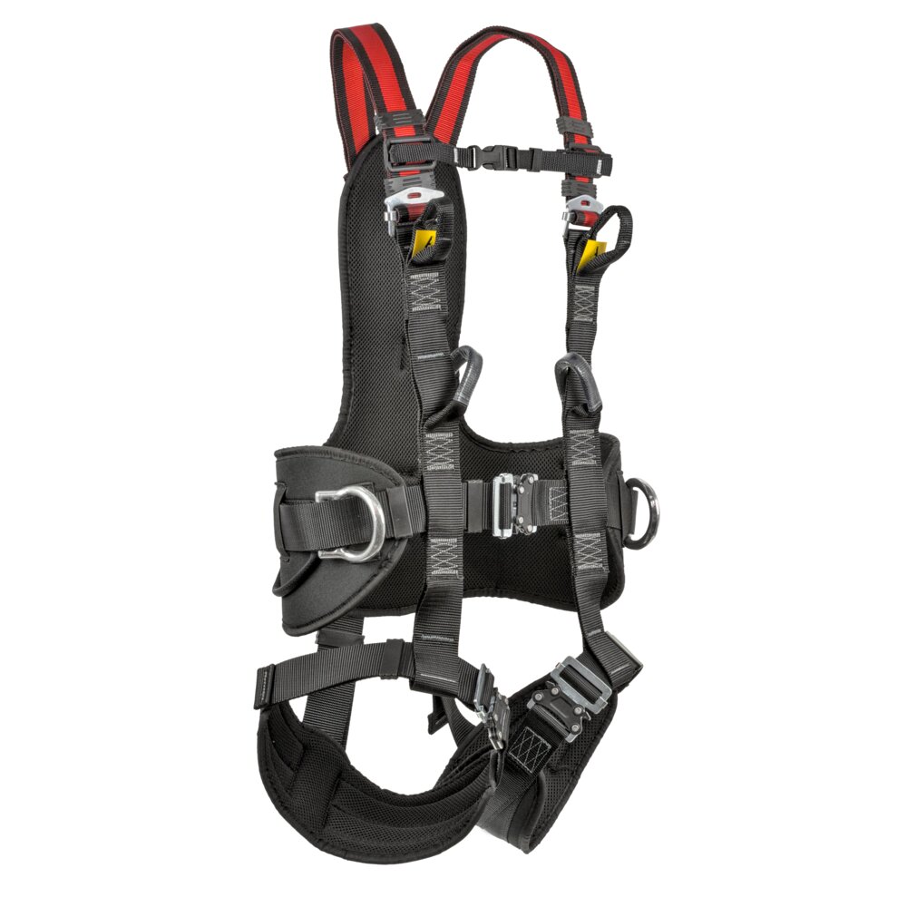P-80EmX - Safety harness with elastic webbing