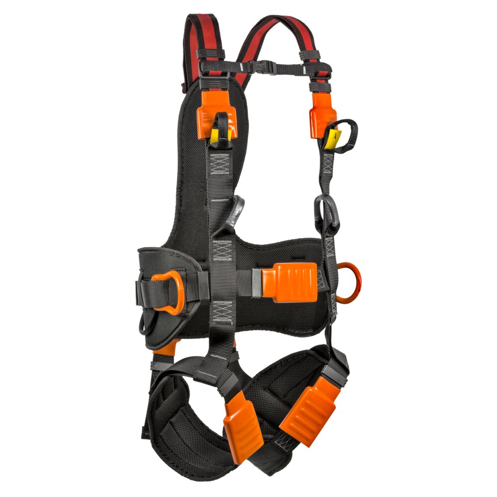 P-80EmX ISOL - Safety harness with elastic webbing