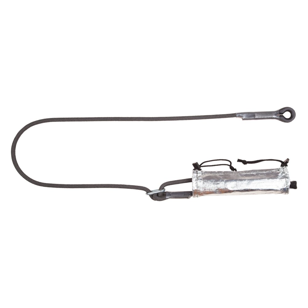 ABM/LB200 FLR - Heat-resistant shock absorber with adjustable lanyard with snap hooks