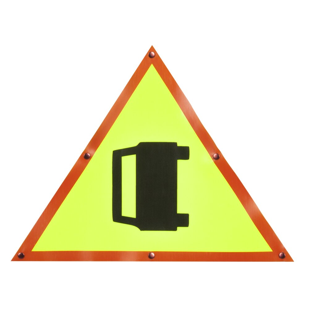 ZDR 041 - "Pyramid" extendable road sign